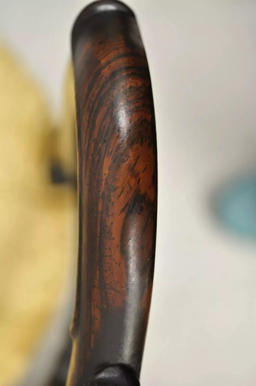 Antique French Victorian Carved Rosewood Small Petite Accent Side Chairs - Pair In Good Condition For Sale In Philadelphia, PA