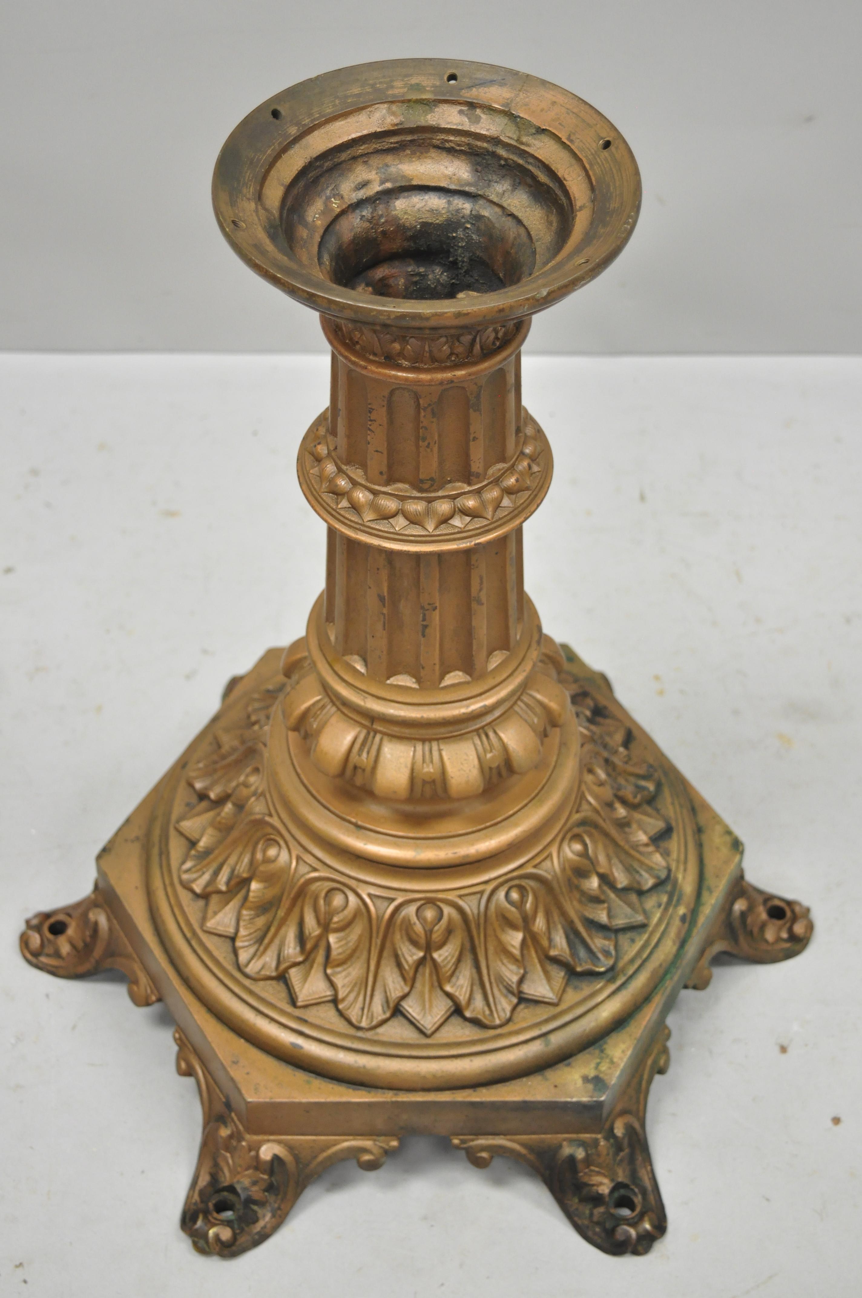 Antique French Victorian cast bronze Empire Style 23