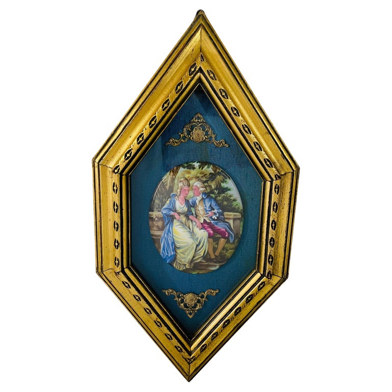 Louis Vuitton French Art Print in Vintage Frame at 1stDibs