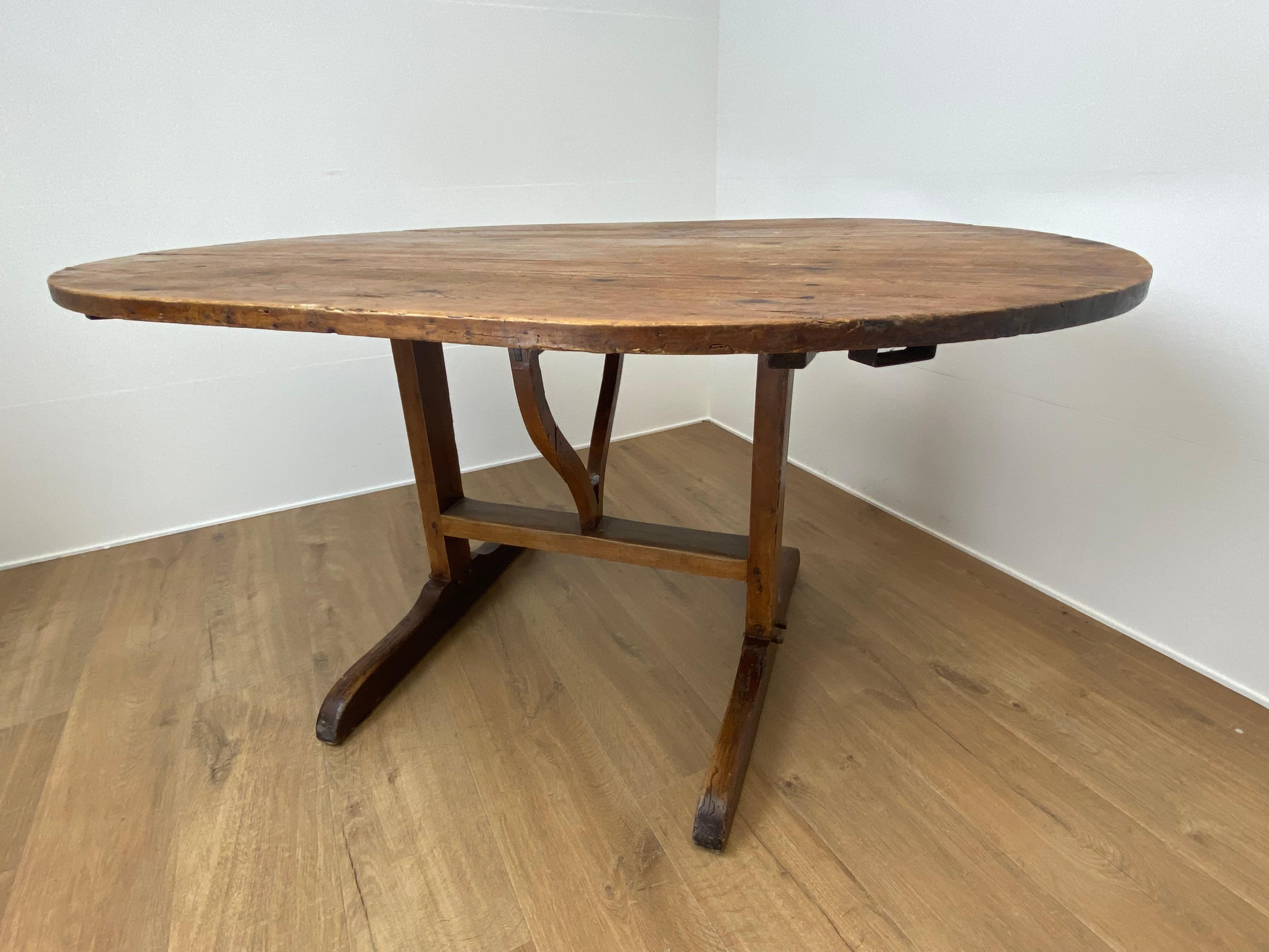 Antique French Vigneron Table For Sale 3