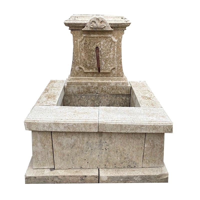 Antique French Wall Fountain For Sale