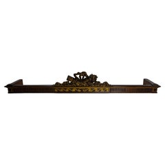 Antique French Walnut Bed Canopy in the Louis XVI Style Late 19 th Century