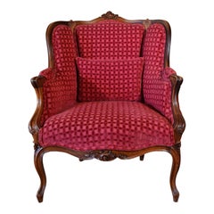 Antique French Bergère in noce