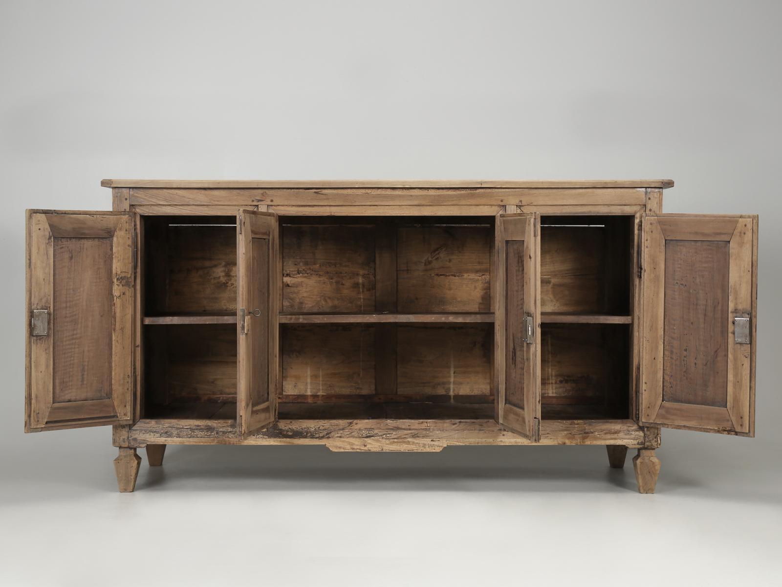 Antique French Walnut Buffet in Restored Structurally and Cosmetically Original 12