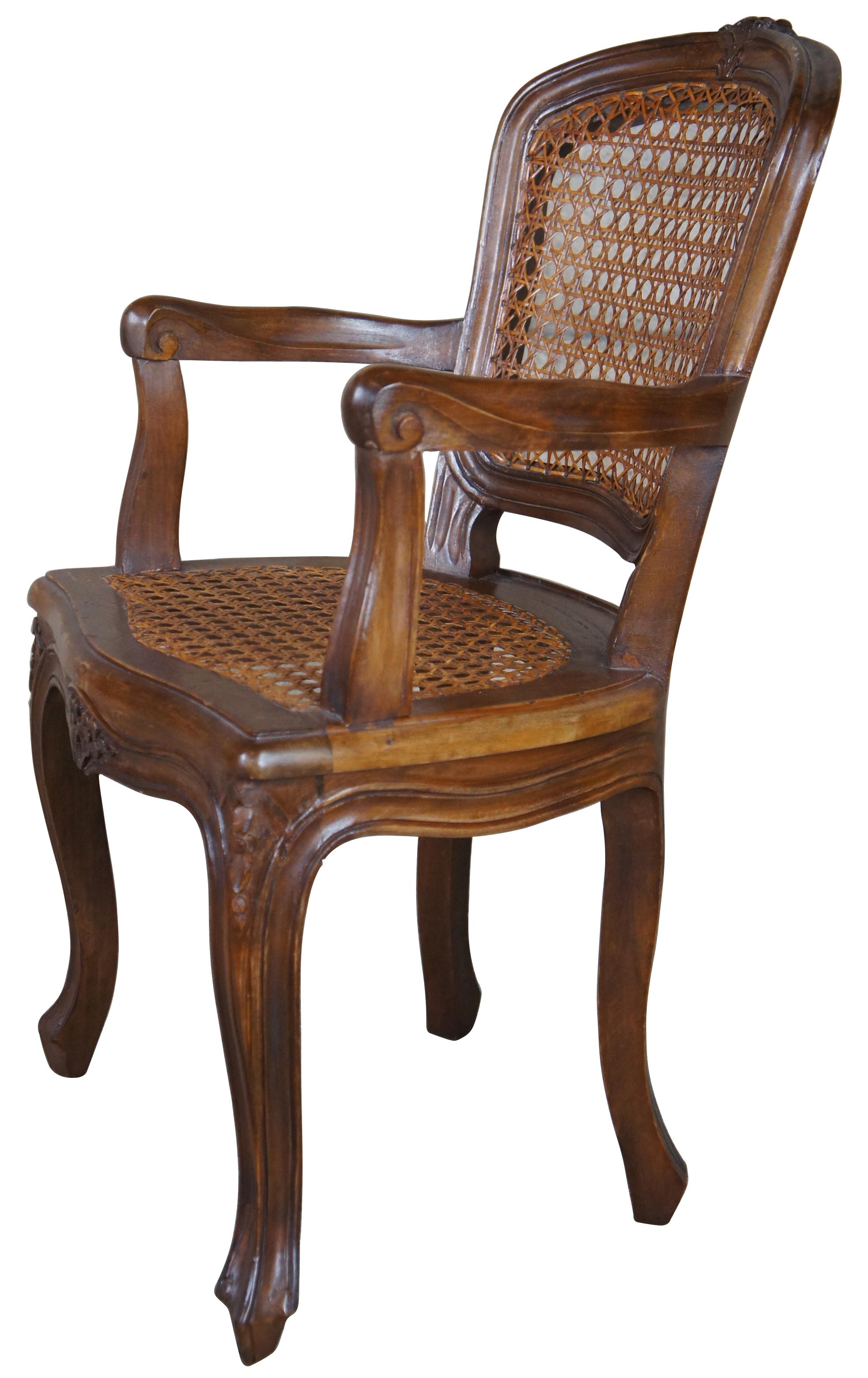 antique cane chairs styles