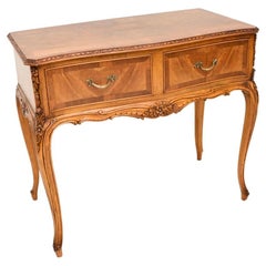 Antique French Walnut Console / Server Table