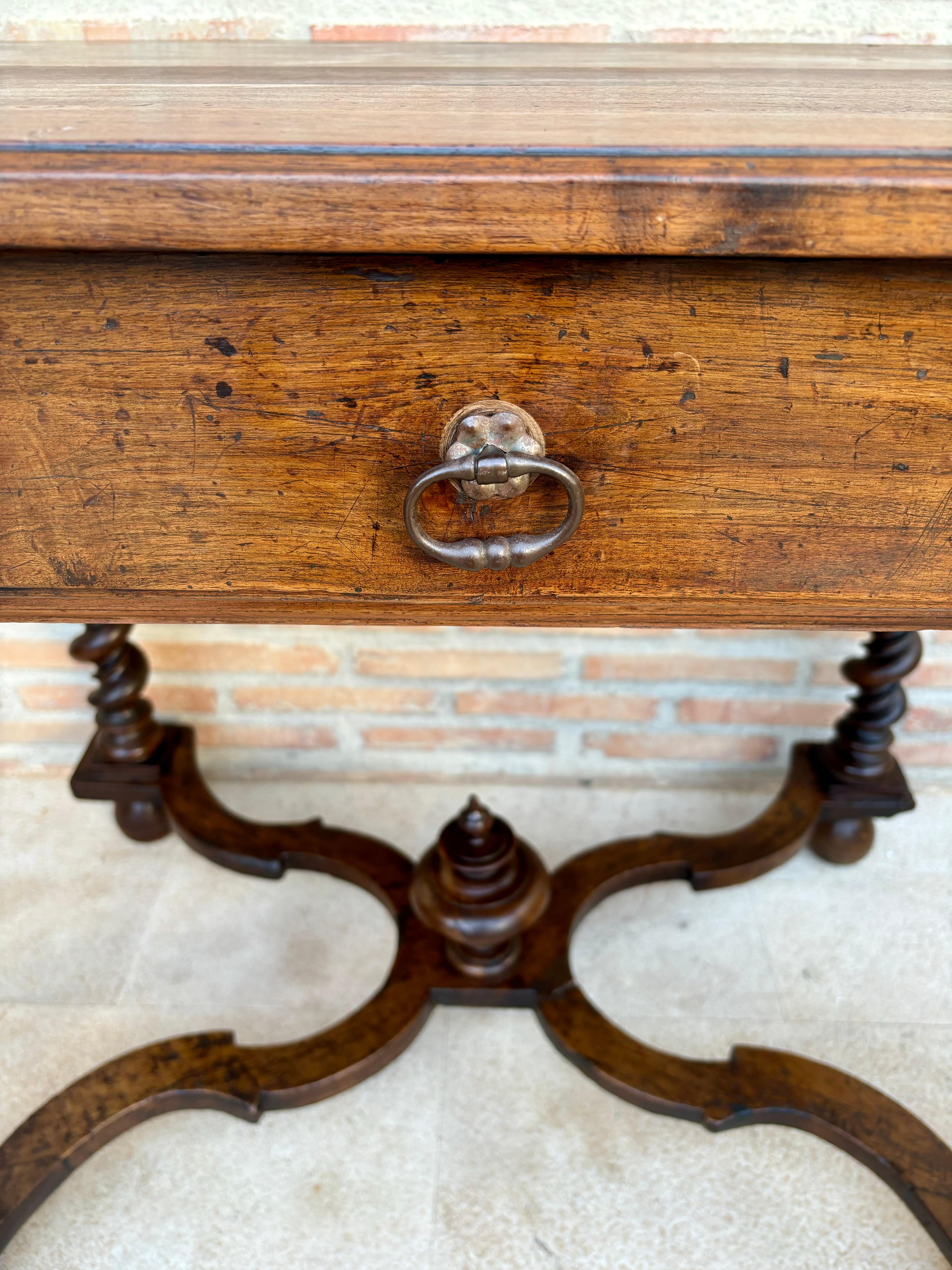 Escritorio Antique French de Nogal en venta 9