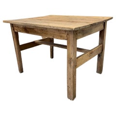 Table de salle à manger ancienne en noyer, c1890, FR-0021