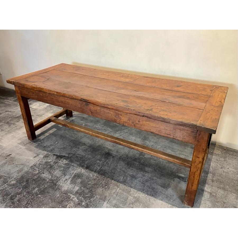 Antique French Walnut Farmhouse Table, FR-0110 For Sale 2