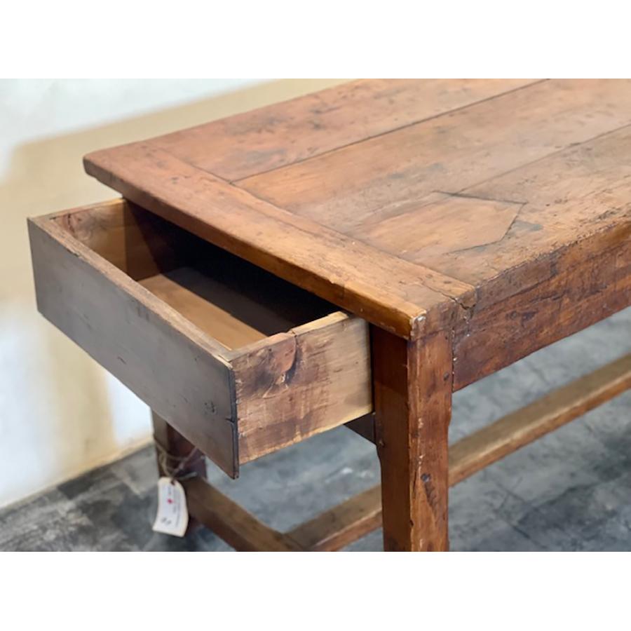 Antique French Walnut Farmhouse Table, FR-0110 For Sale 4