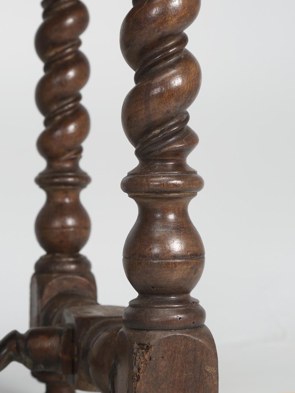 Antique French Walnut Ladies Writing Table or Small Desk with a Fabulous Patina 9