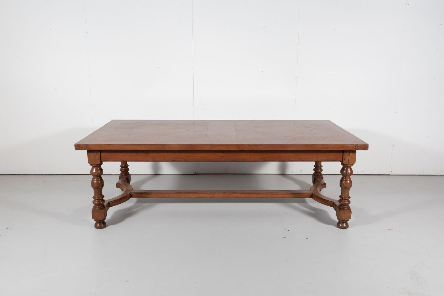 Antique French Walnut Louis Philippe Farm Table 9