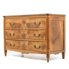 Antique French Walnut Louis XVI Style Commode