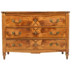 Antique French Walnut Louis XVI Style Commode