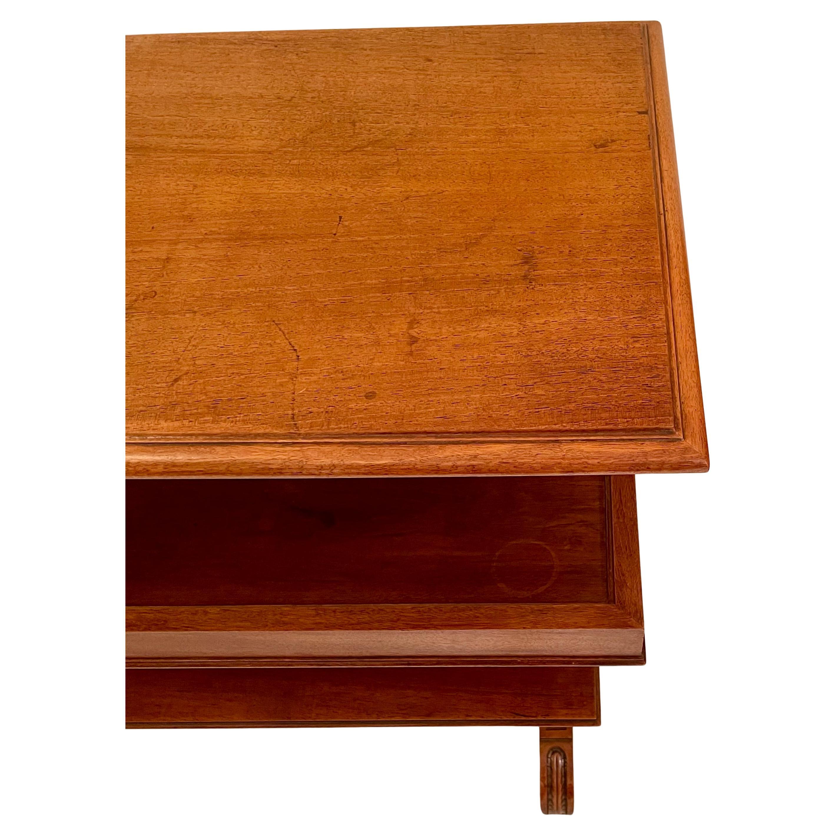 Antique French Walnut Mechanical Table, Circa 1880. For Sale 4
