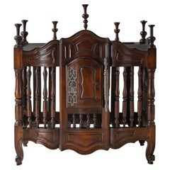 Antique French Walnut Panetière