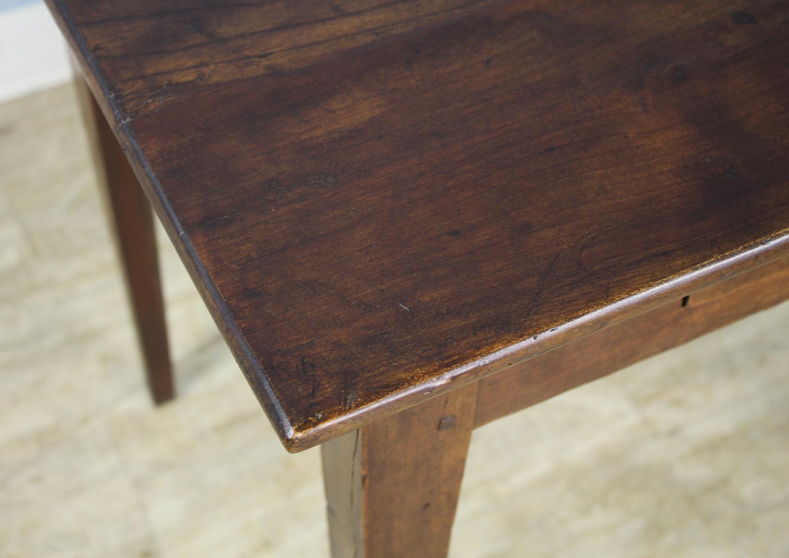 Antique French Walnut Side Table 3