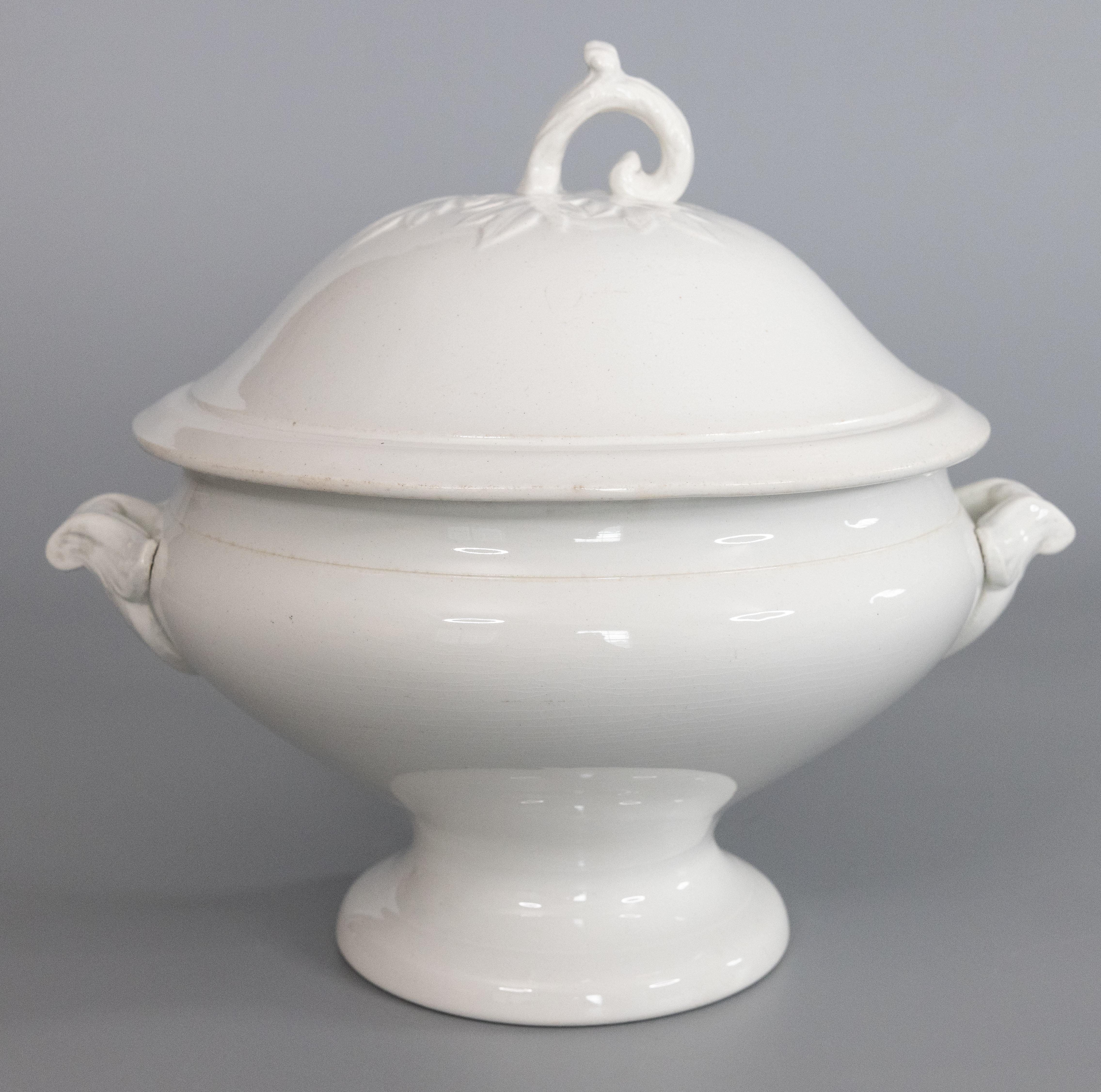 white tureens with lids