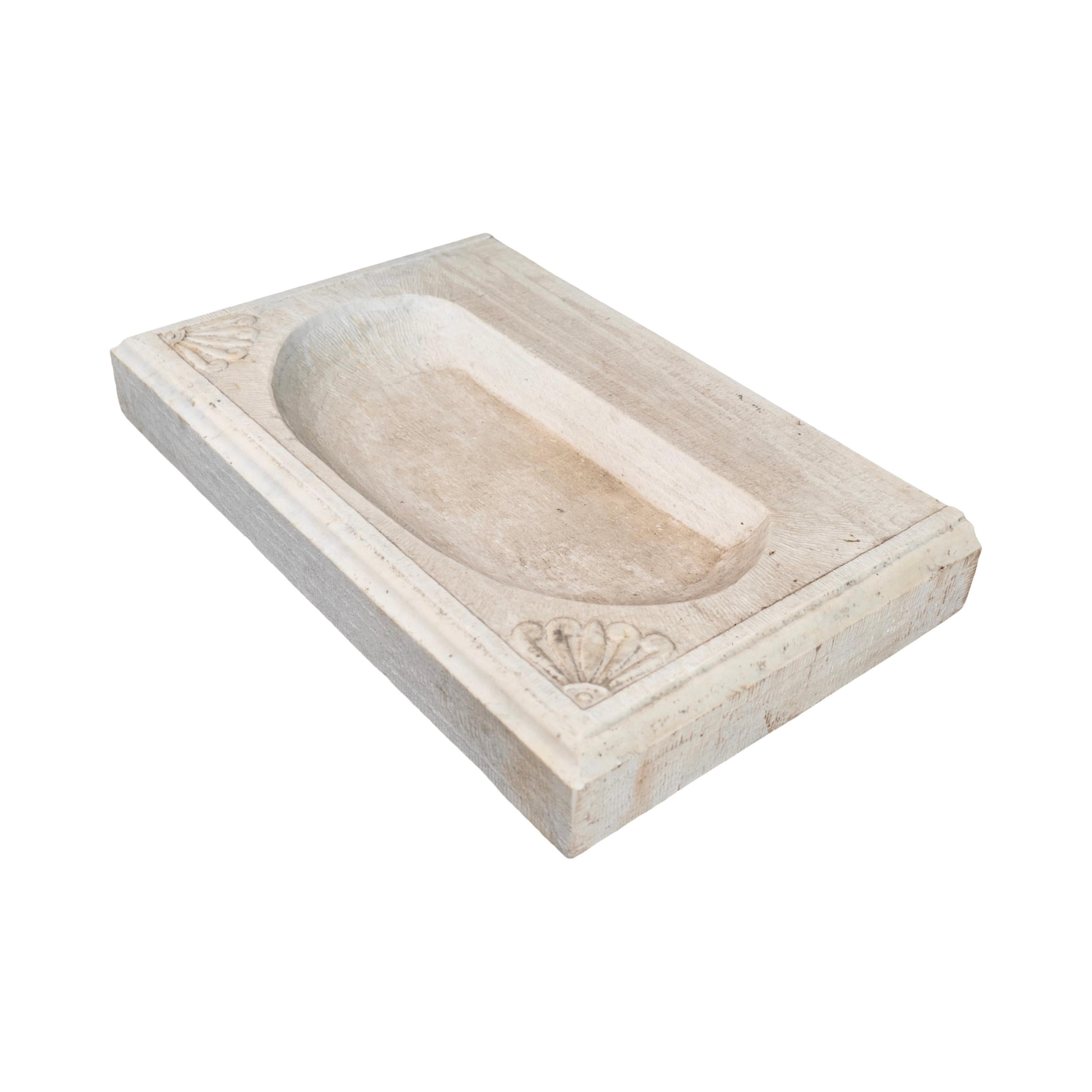 Lavello in marmo bianco Antique French in vendita 3