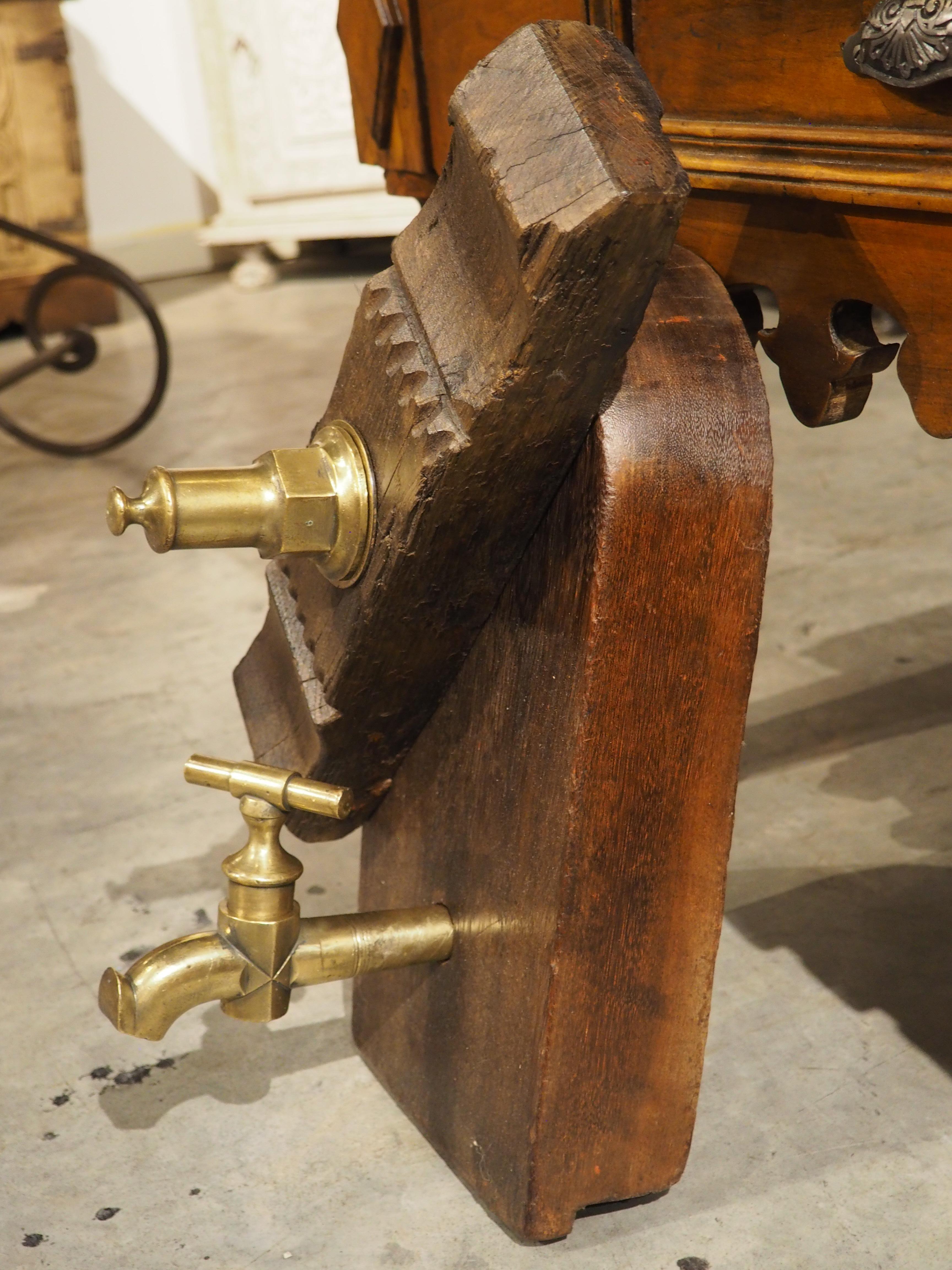 Antique French Wine Barrel Access Door, Circa 1890 For Sale 1