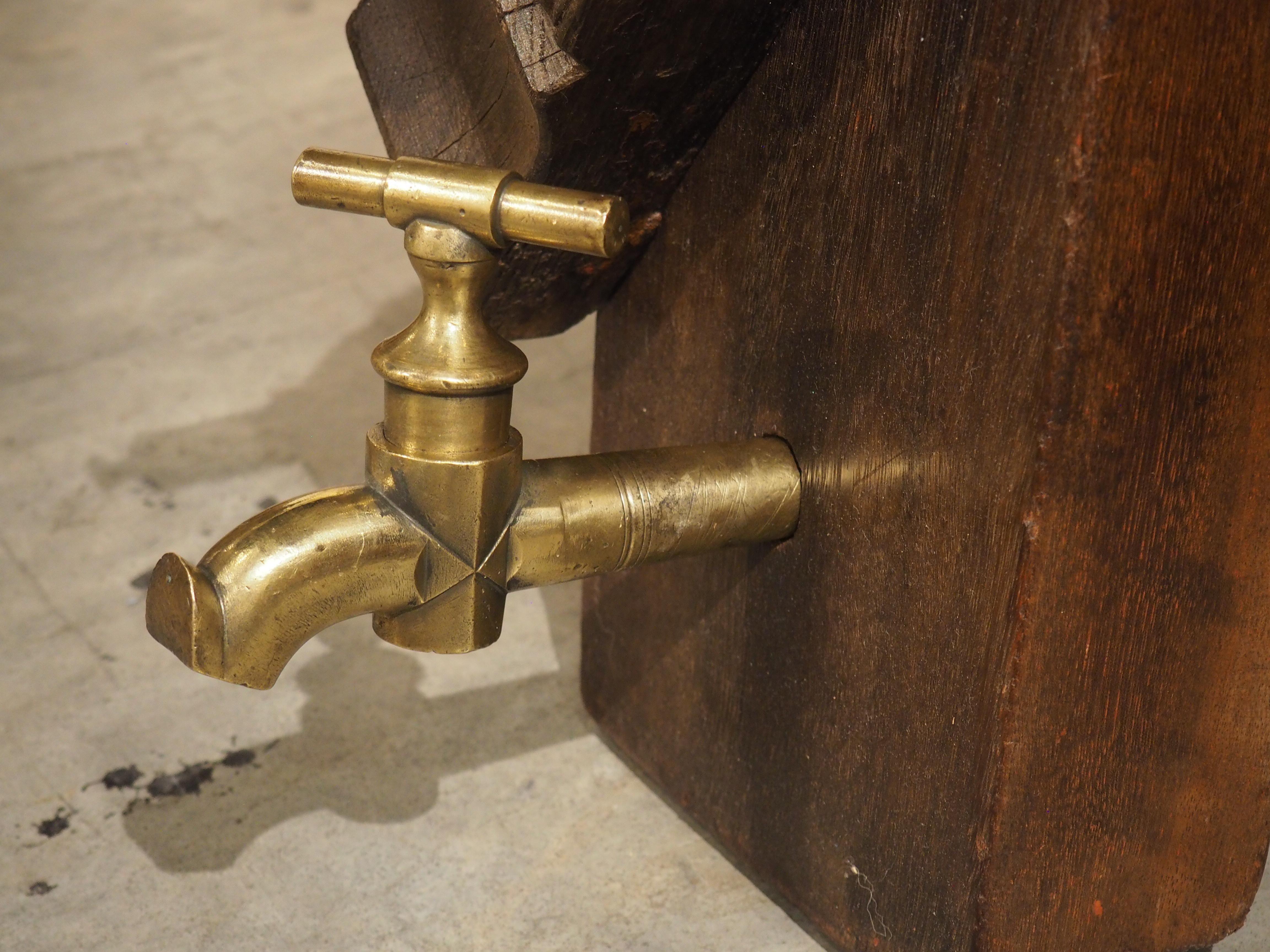 Antique French Wine Barrel Access Door, Circa 1890 For Sale 2