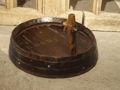 Antique French Wine Barrel Frontage, Bordeaux