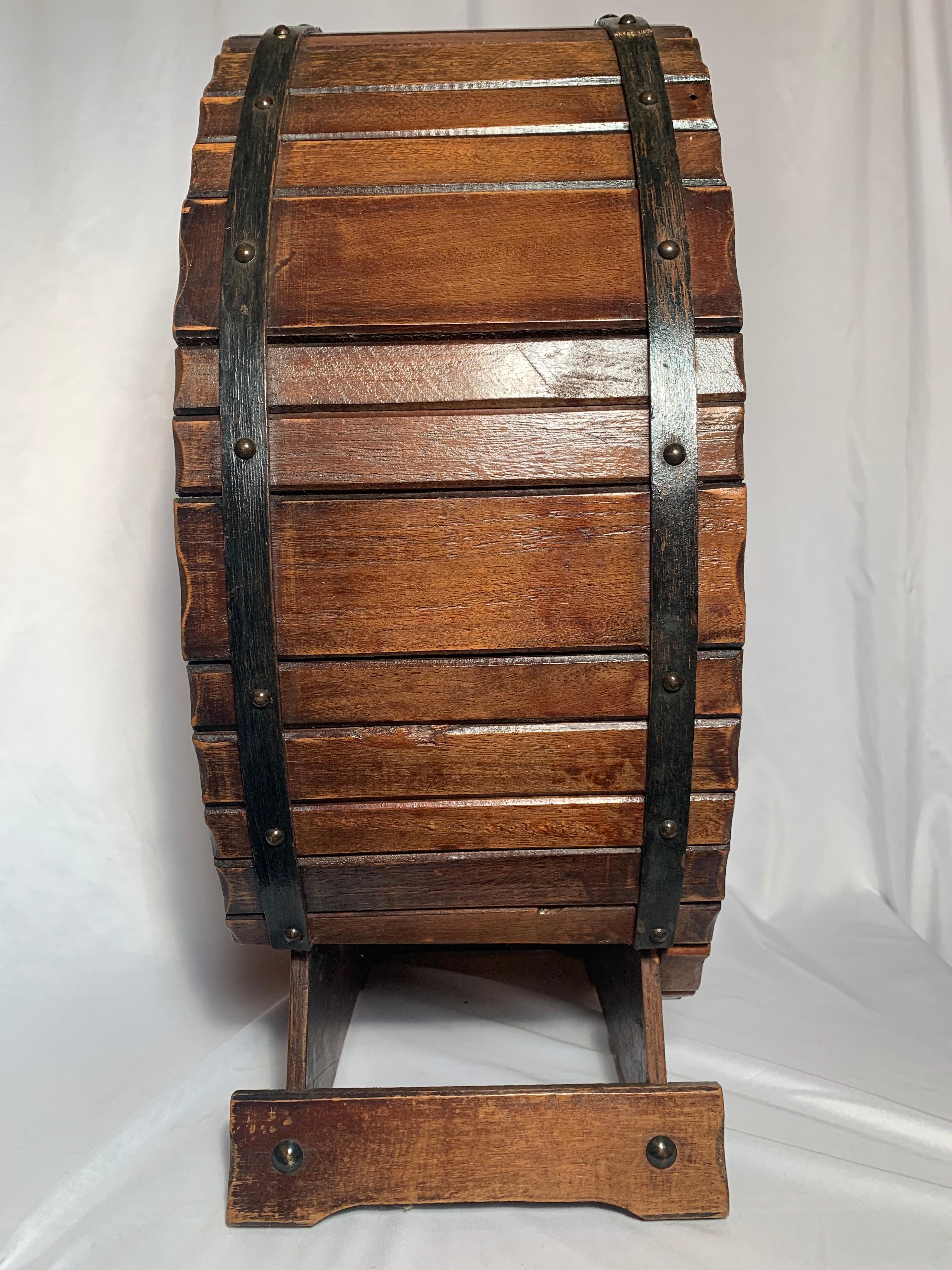 Antique French Wine Bottle Holder, circa 1950s For Sale at 1stDibs