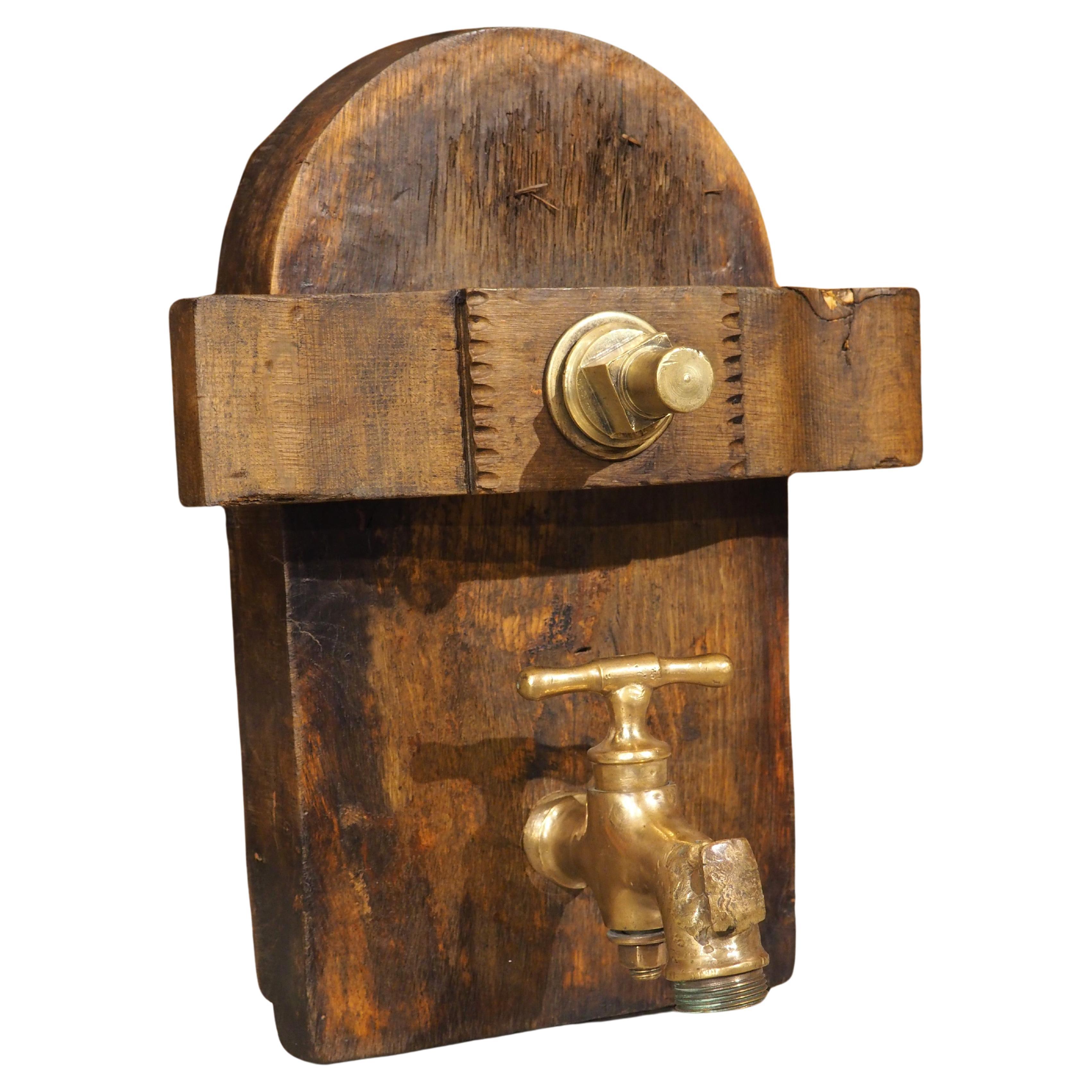 Antique French Wine Cask Access Door, Circa 1890 For Sale