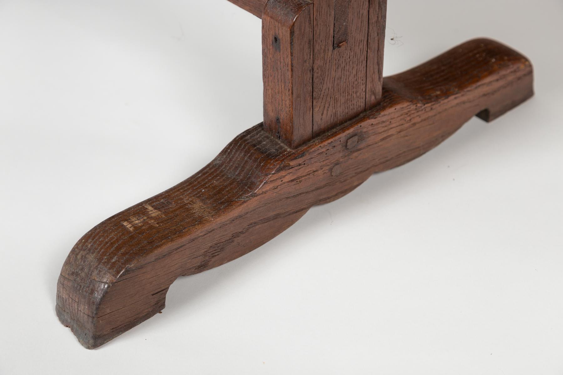 Fruitwood Antique French Wine Tasting Table, late 19th Century.