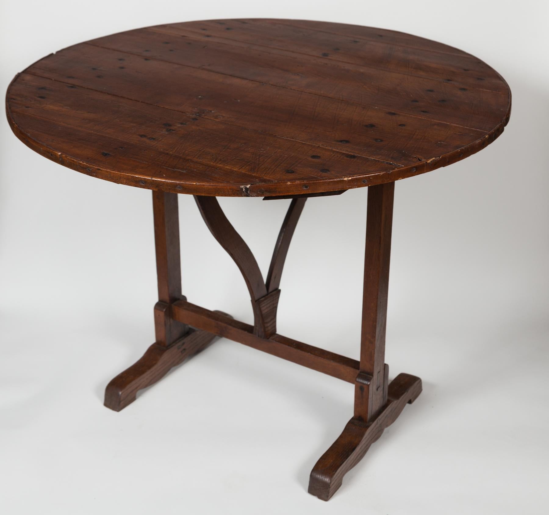 Antique French Wine Tasting Table, late 19th Century. 4