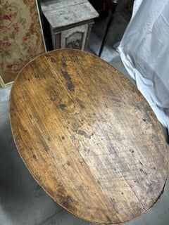 Antique French Wine Tasting Tilt-Top Table