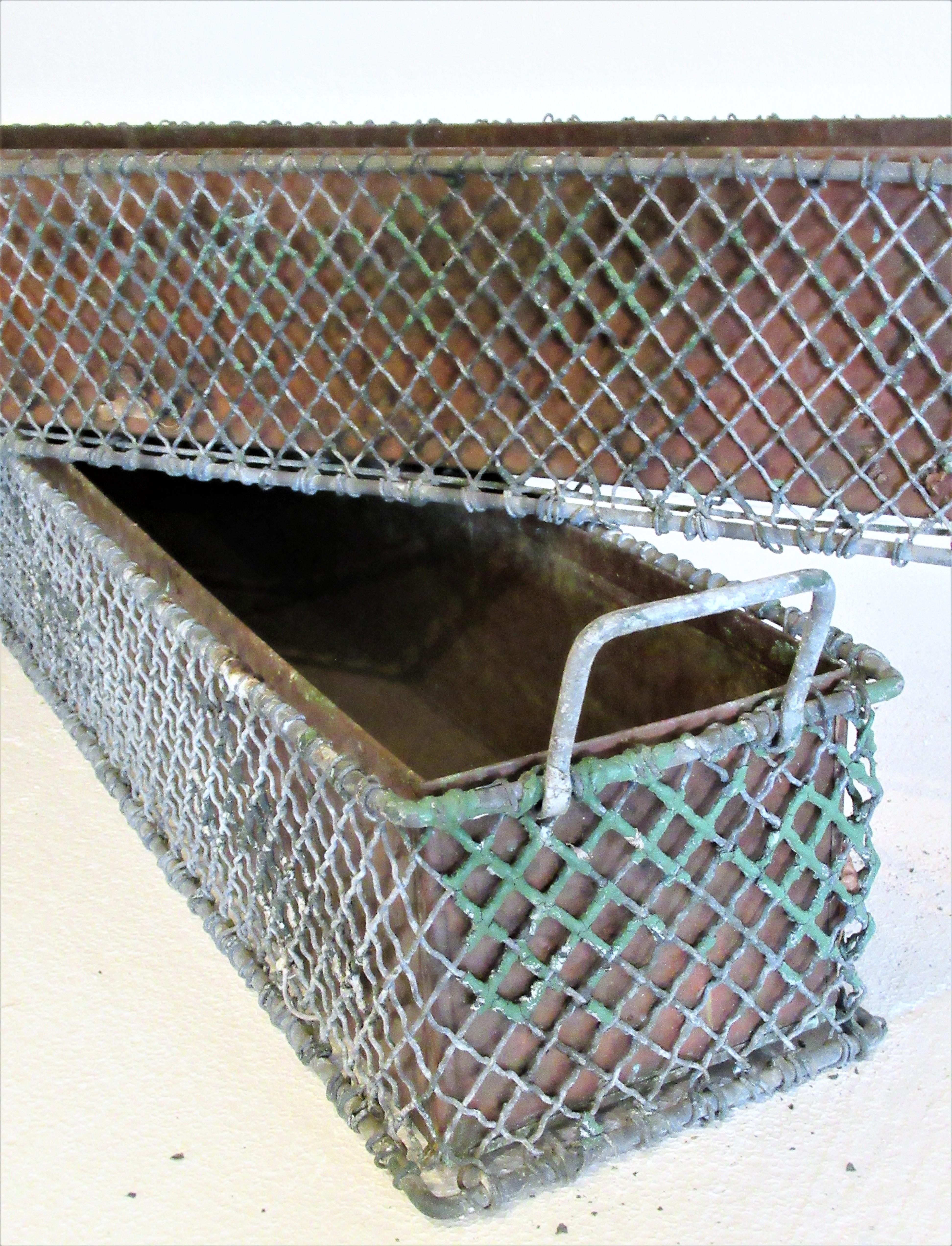 wire planter box