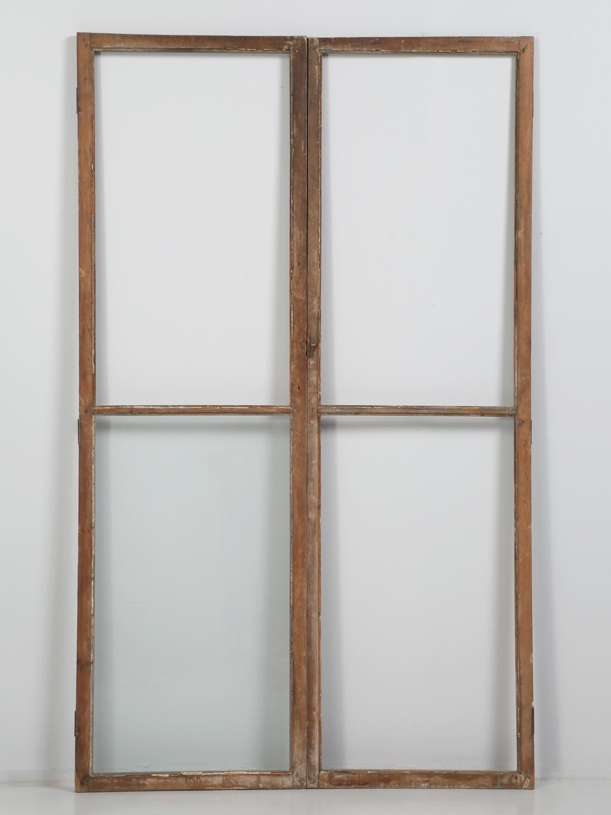 Antique French Wood and Glass Doors 3