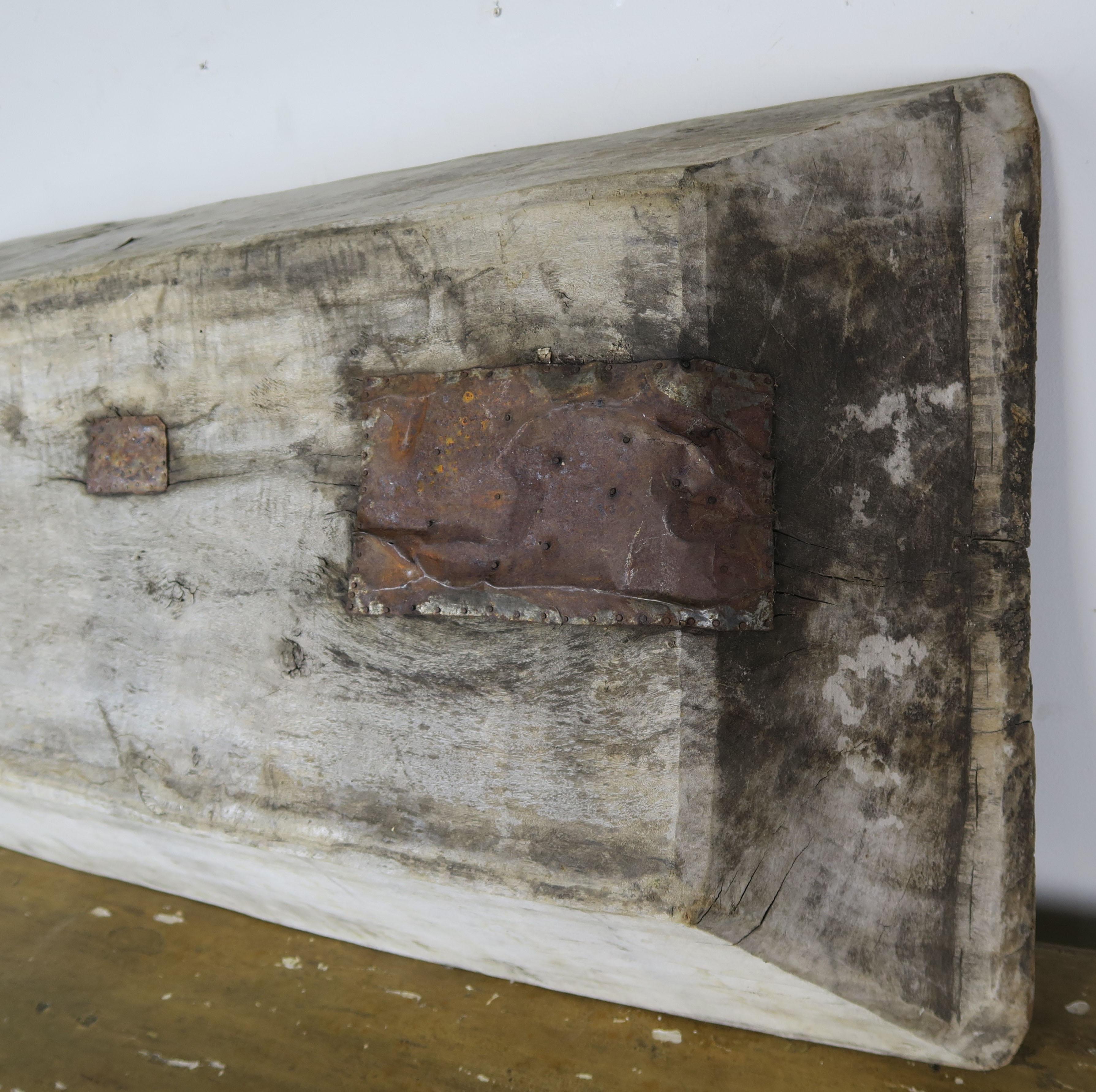 Antique French Wood Dough Bowl, circa 1900s (Frühes 20. Jahrhundert)