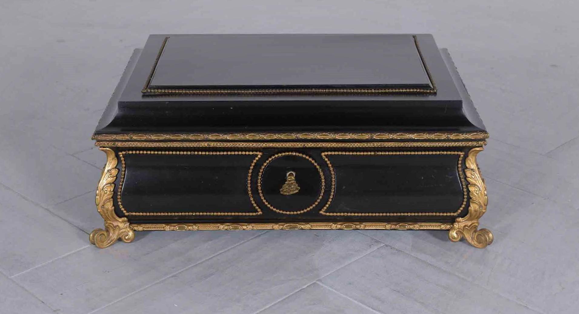 Louis XVI Antique French Wood Jewelry Box