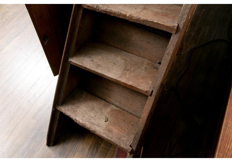 Antique French Wood Roster / Podium For Sale at 1stDibs