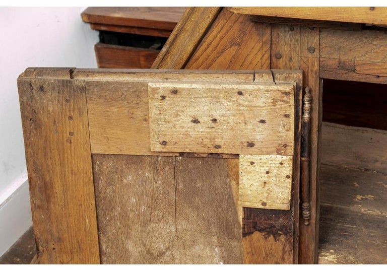 Antique French Wood Roster / Podium For Sale at 1stDibs