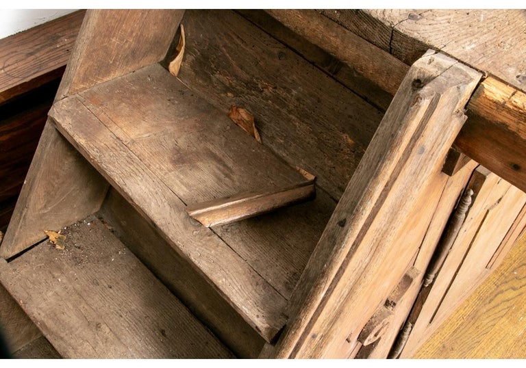 Antique French Wood Roster / Podium For Sale at 1stDibs