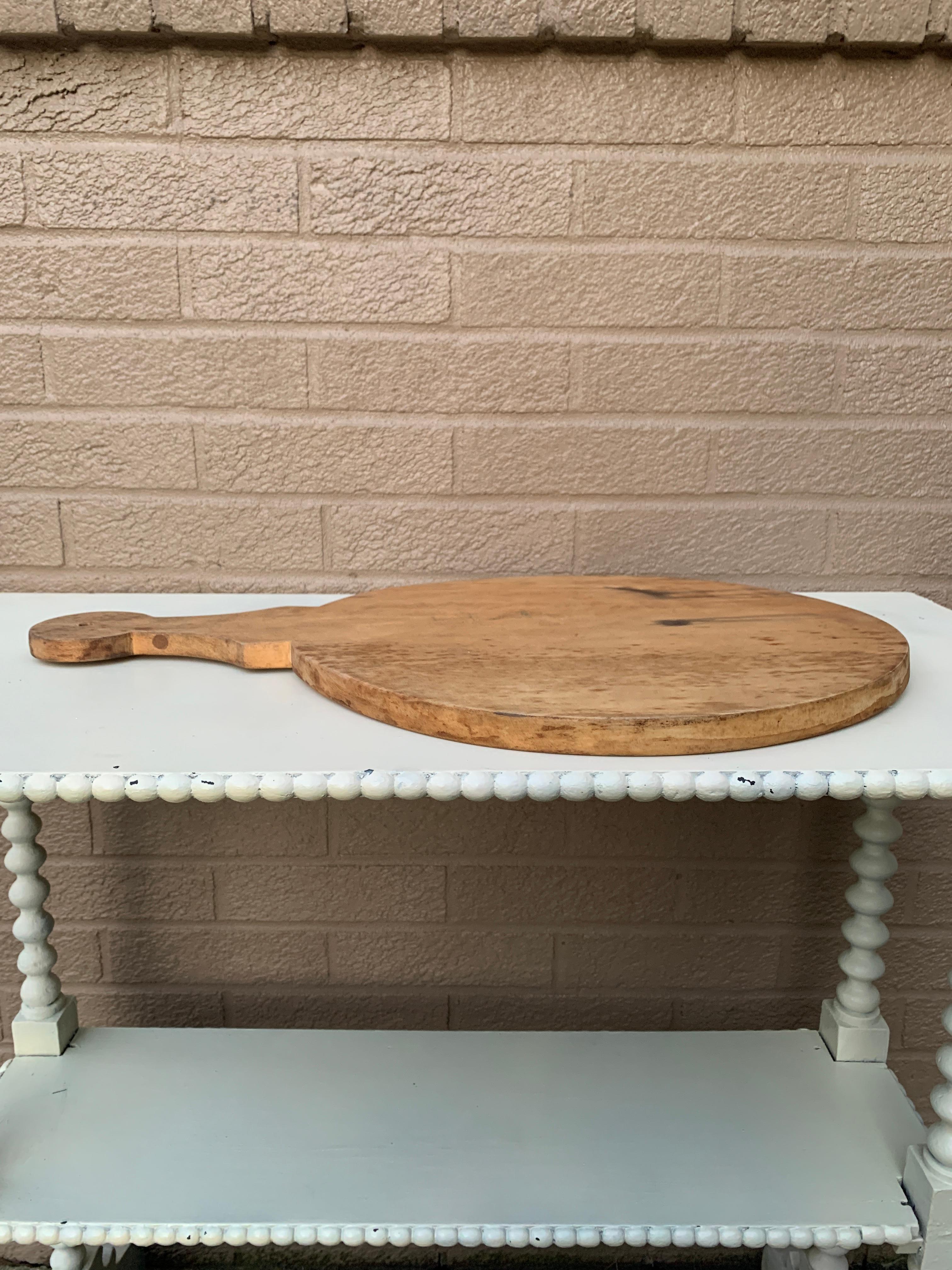 Antique French Wooden Bread Board or Charcuterie Board, 19th Century 6