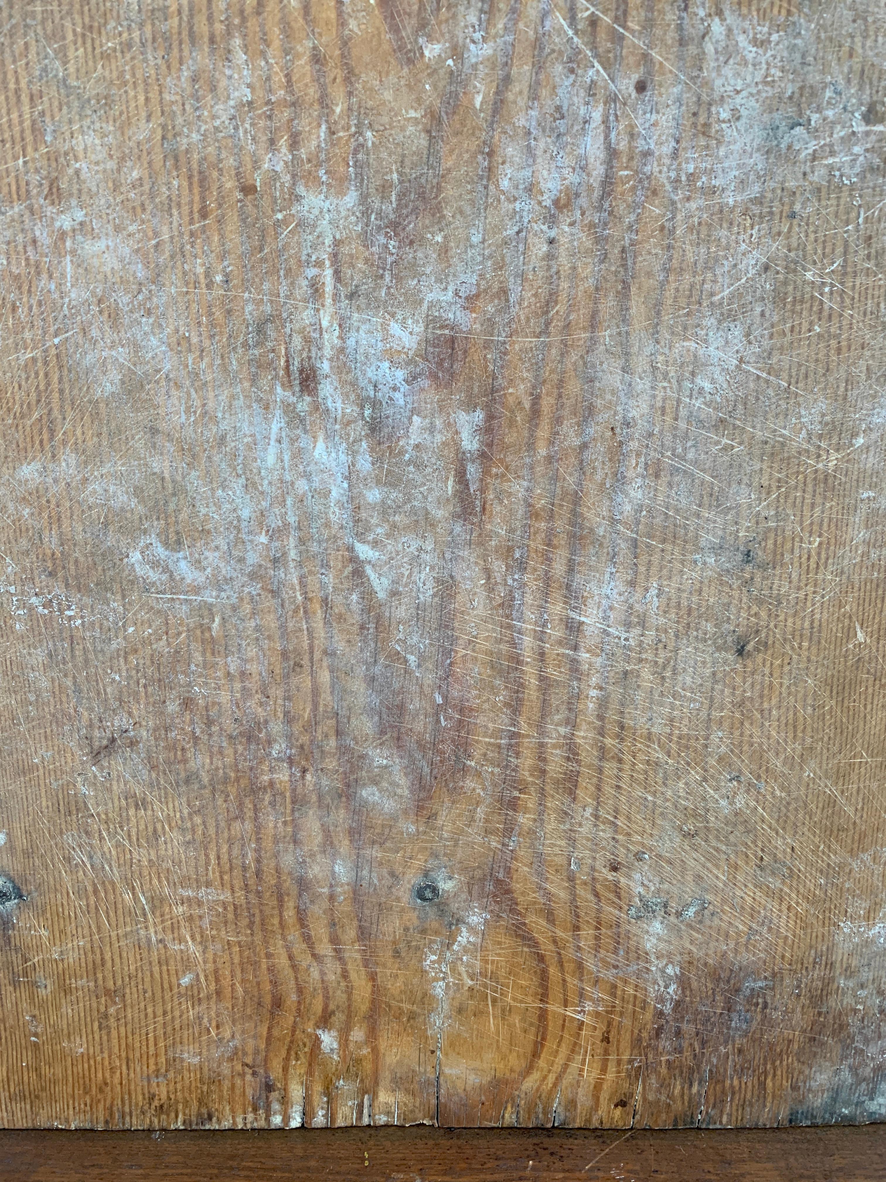 Antikes französisches Brotkarton oder Charcuterie-Karton aus Holz, 19. Jahrhundert im Zustand „Gut“ im Angebot in Elkhart, IN