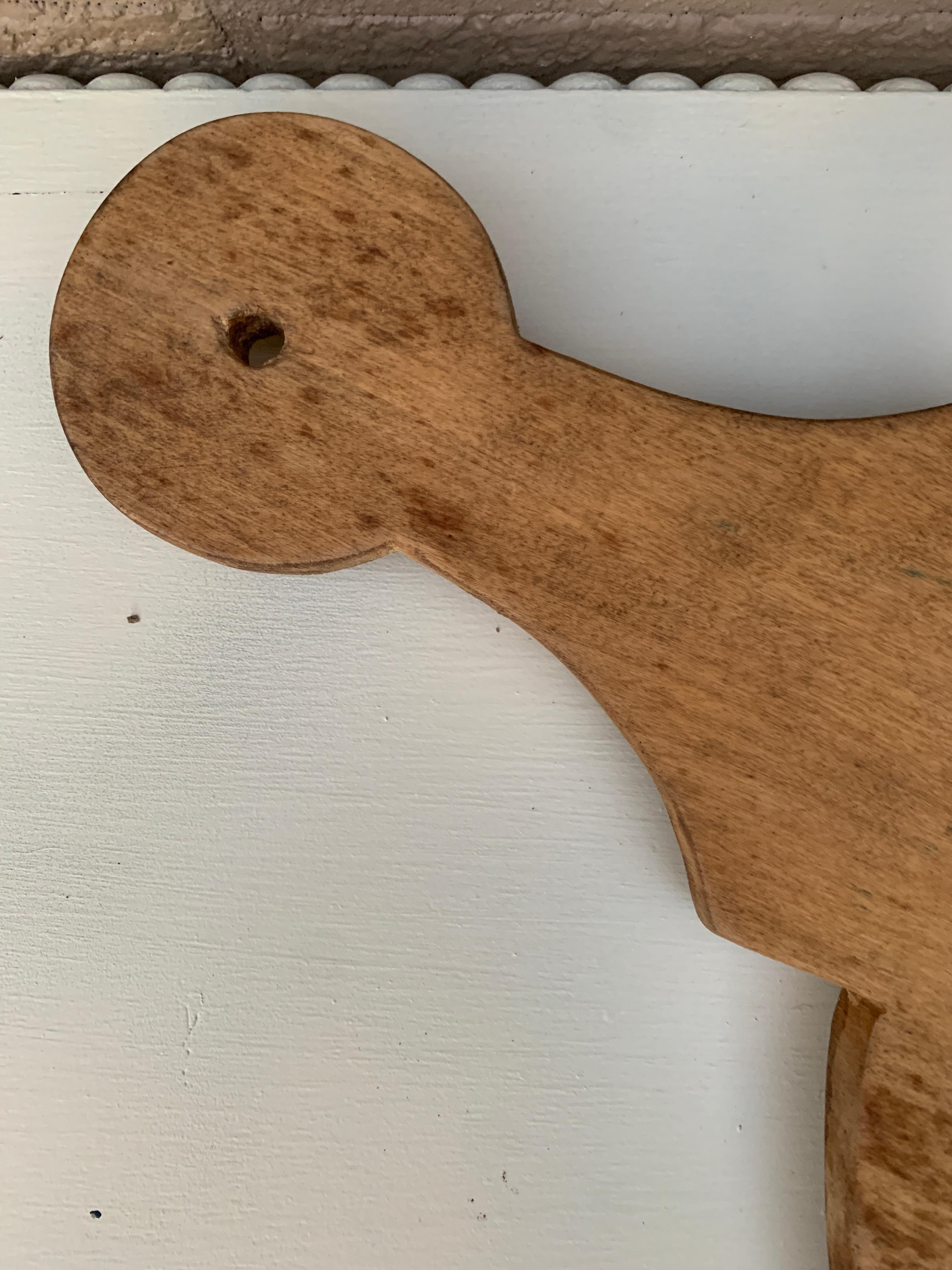 Antique French Wooden Bread Board or Charcuterie Board, 19th Century 1