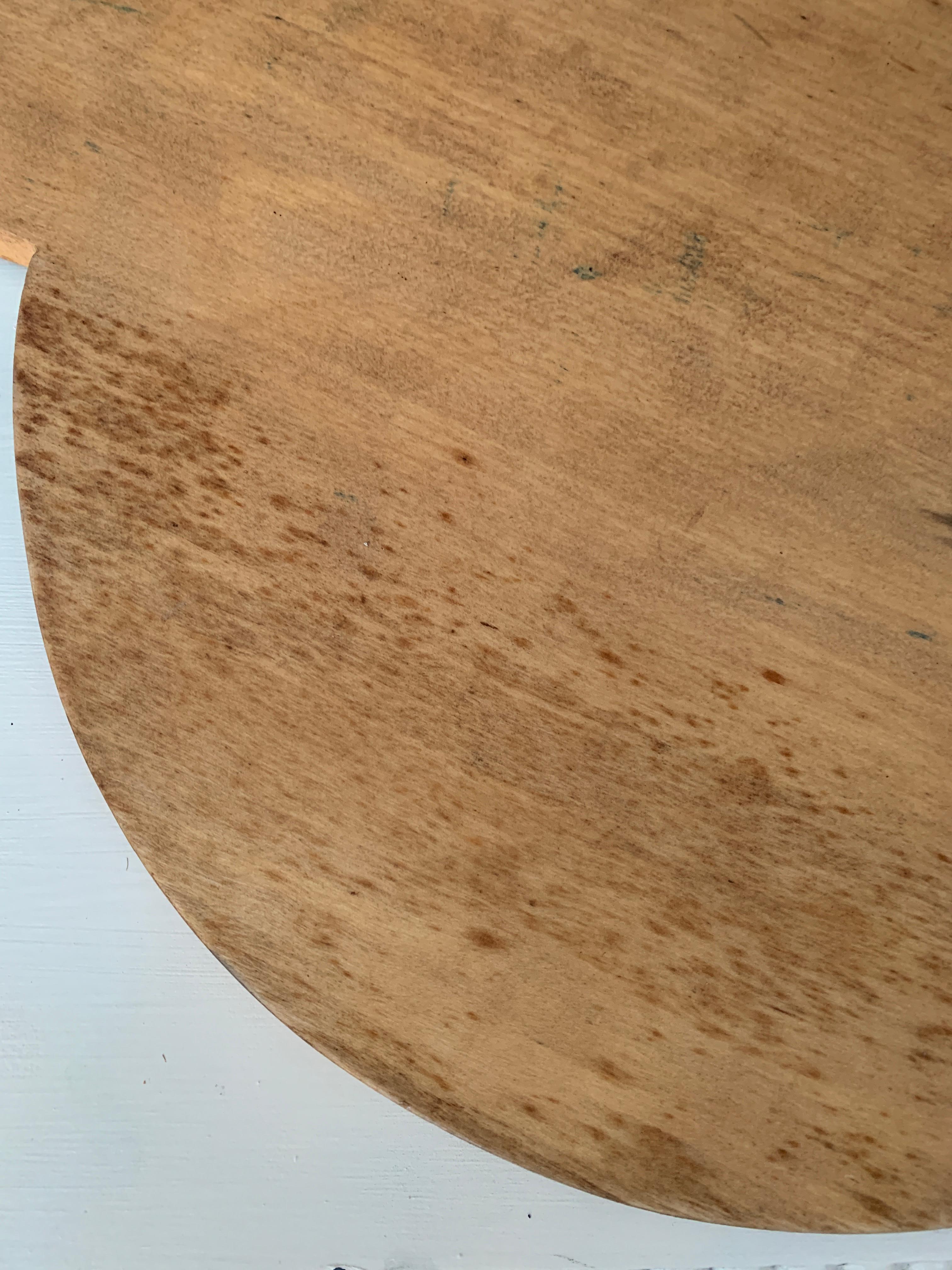 Antique French Wooden Bread Board or Charcuterie Board, 19th Century 5