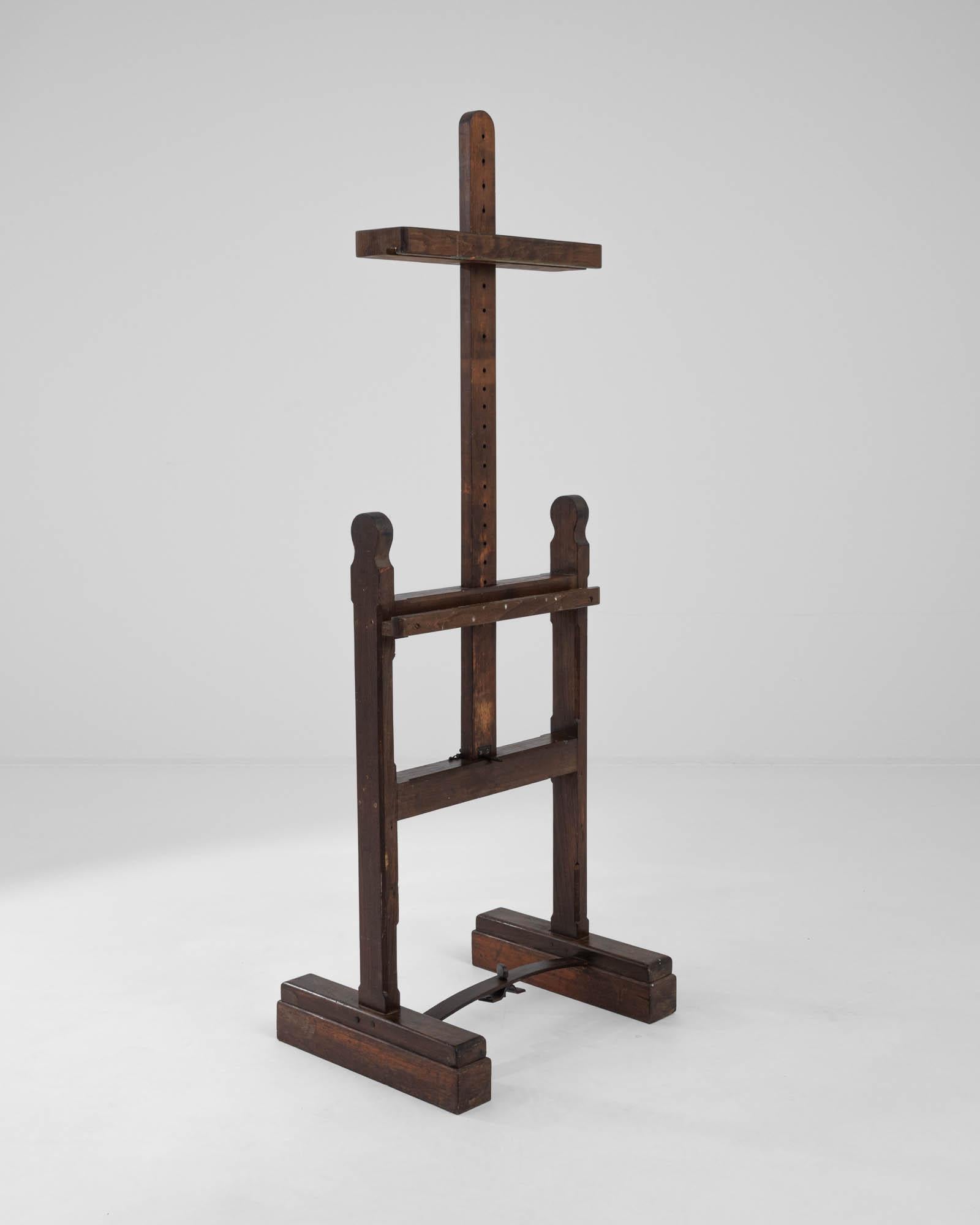 20th Century Antique French Wooden Easel For Sale