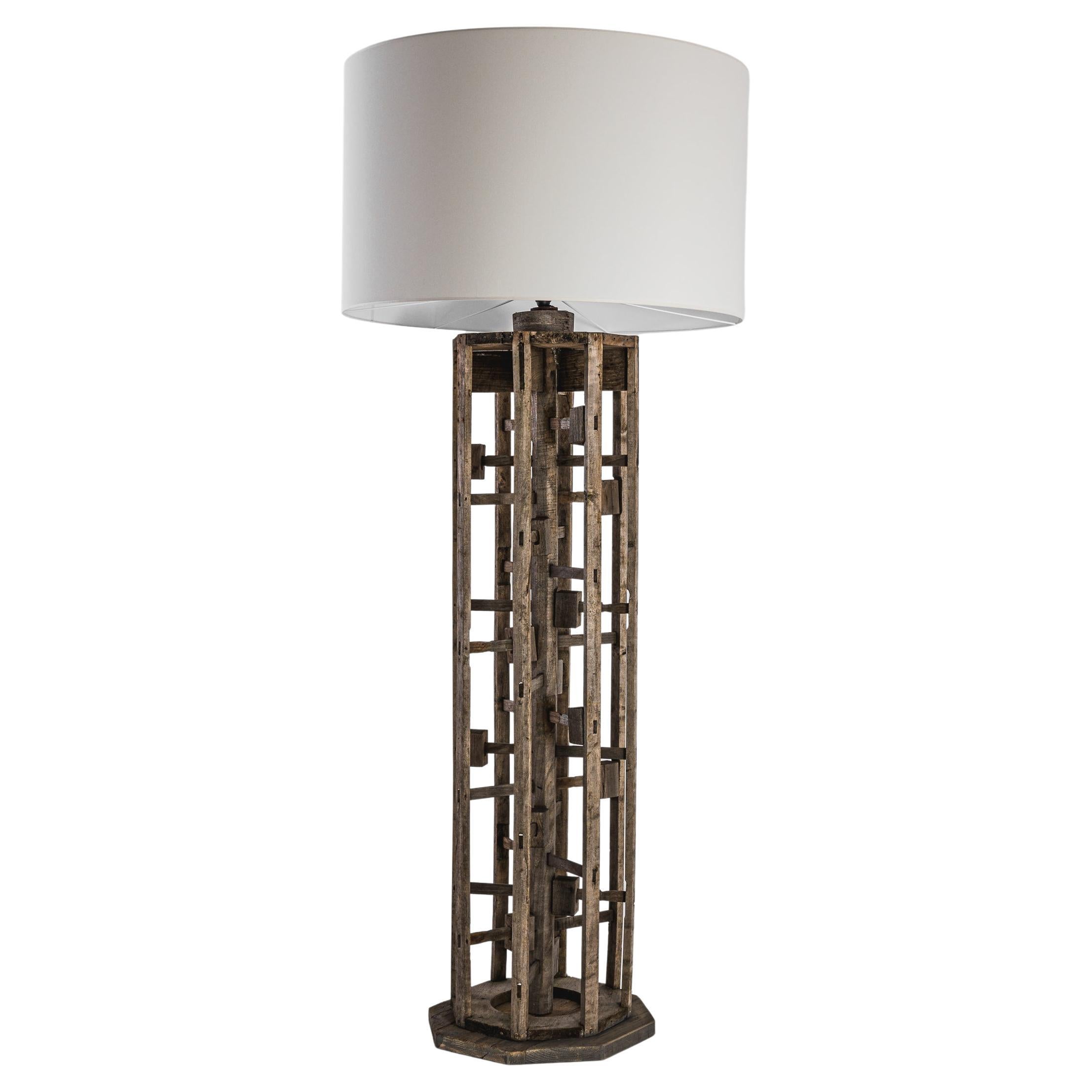 French Antique Giltwood Floor Lamp at 1stDibs
