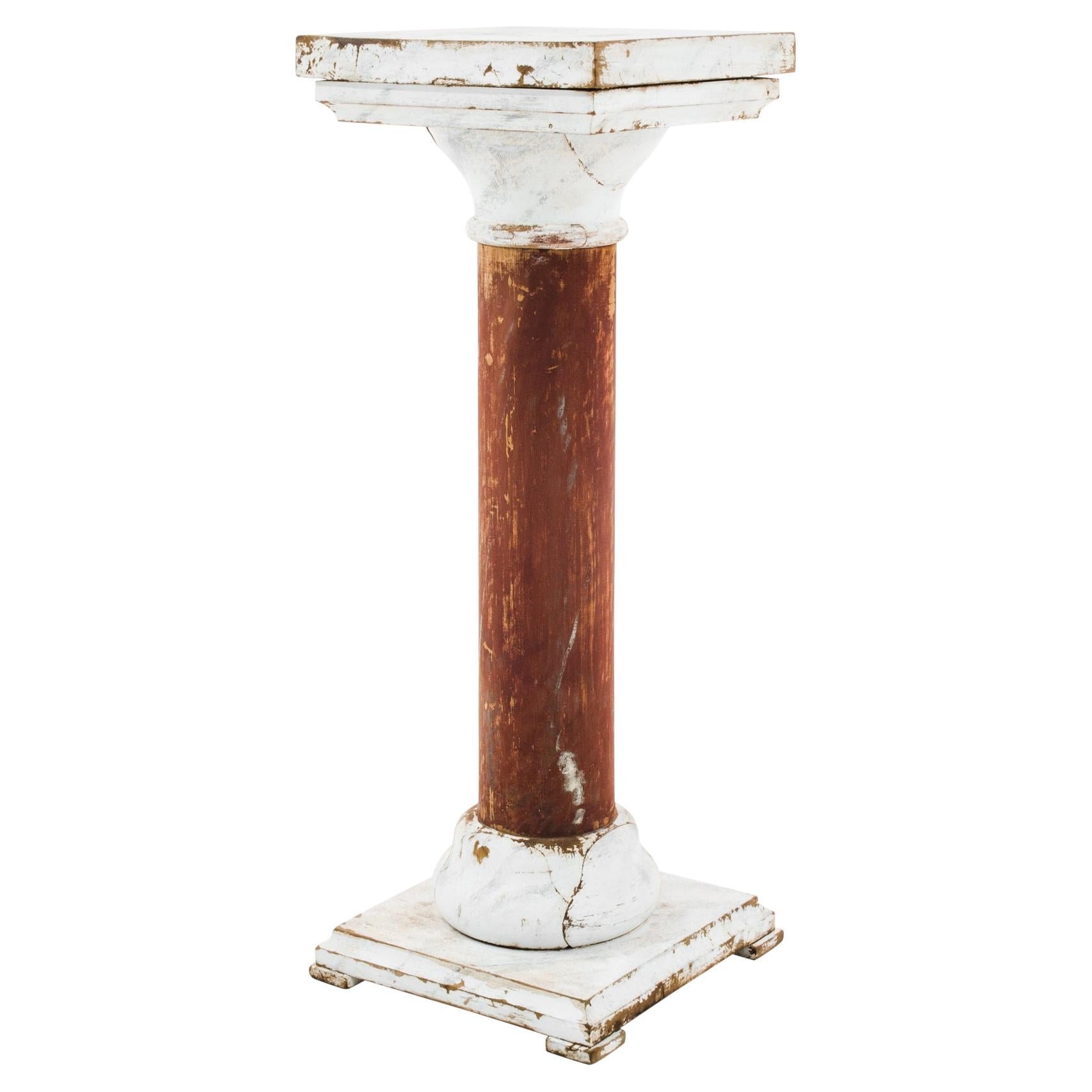 Antique French Wooden Pedestal