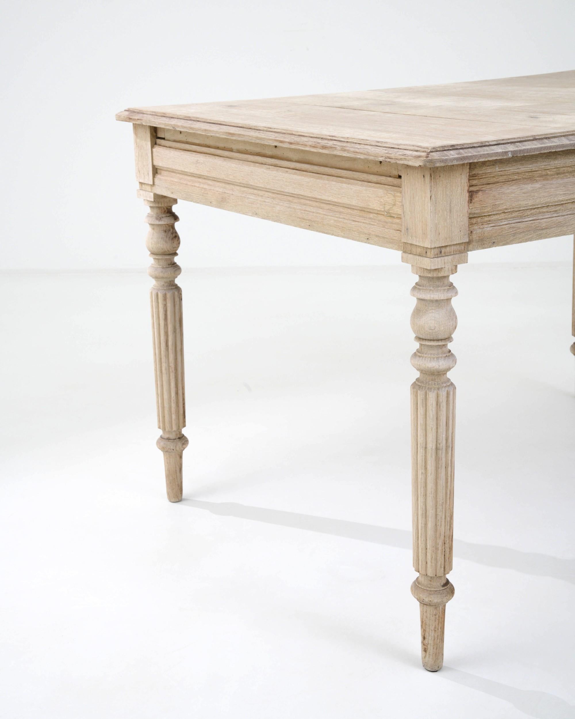 Early 20th Century Antique French Wooden Side Table For Sale