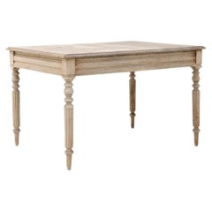 Table d'appoint française ancienne en bois
