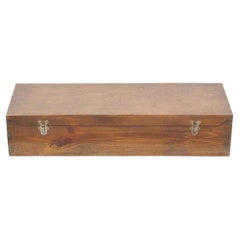 Antique French Wooden Trunk Drawer, circa 1930