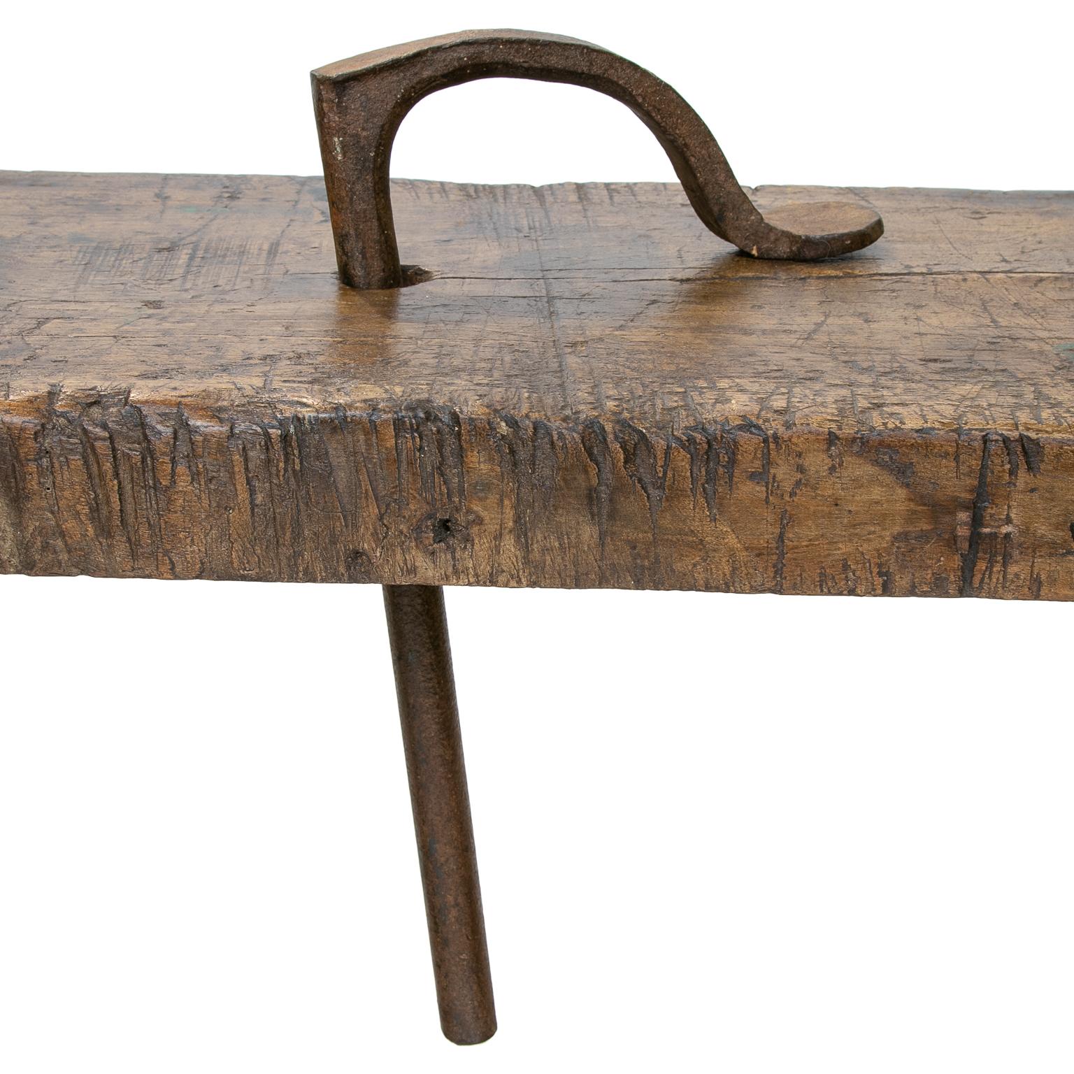 Woodwork Antique French Work Bench