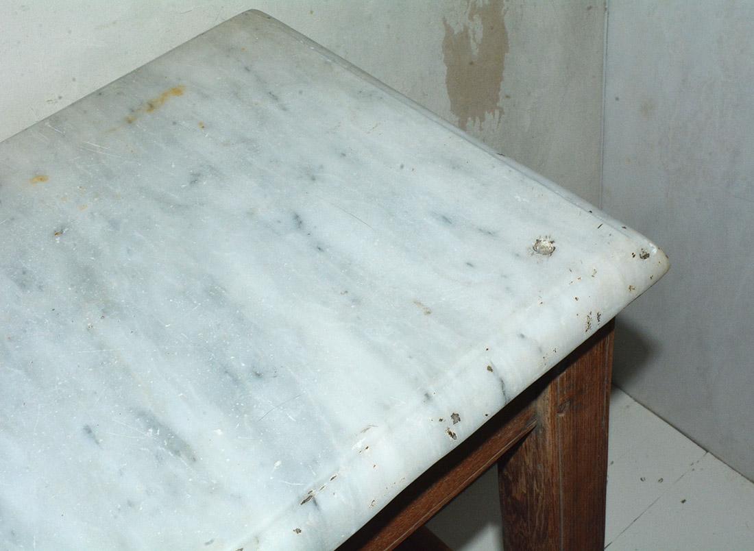 marble prep table